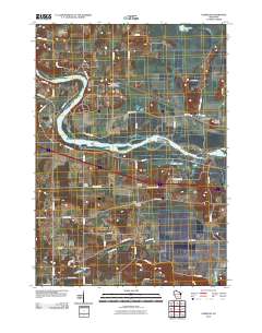 Lewiston 2010 topographic map thumbnail