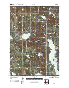 Luck 2010 topographic map thumbnail