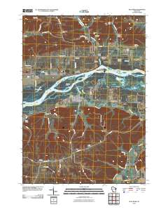 Blue River 2010 topographic map thumbnail