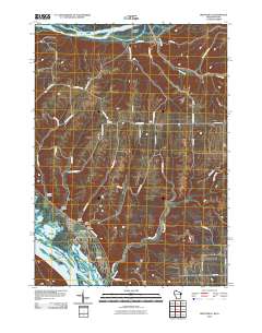 Brodtville 2010 topographic map thumbnail