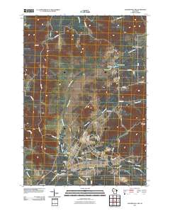 Alderwood Lake 2010 topographic map thumbnail