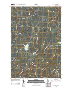 Augustine Lake 2010 topographic map thumbnail