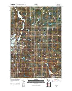 Amery 2010 topographic map thumbnail