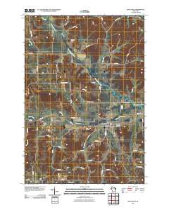 Boyceville 2010 topographic map thumbnail