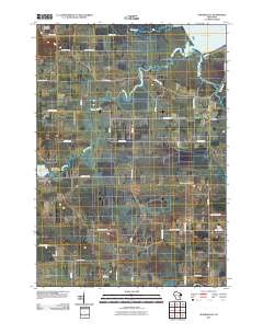 Auroraville 2010 topographic map thumbnail