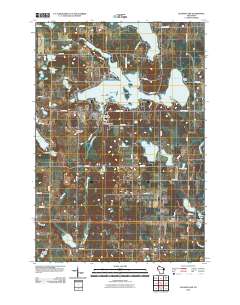 Balsam Lake 2010 topographic map thumbnail