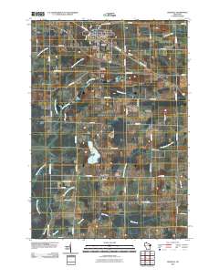 Bonduel 2010 topographic map thumbnail