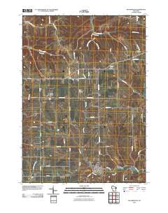 Bloomington 2010 topographic map thumbnail
