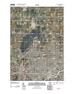 Appleton 2010 topographic map thumbnail