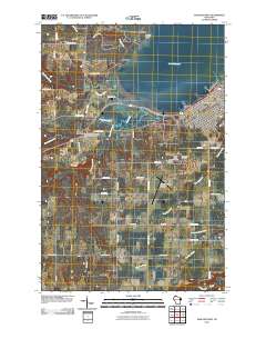 Ashland West 2010 topographic map thumbnail