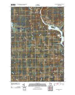Alexander Lake 2010 topographic map thumbnail