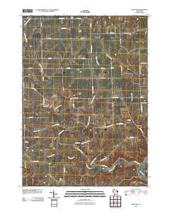 Beetown 2010 topographic map thumbnail