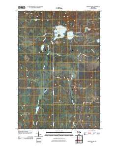 Amnicon Lake 2010 topographic map thumbnail