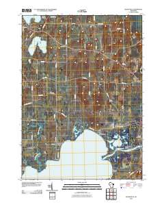 Busseyville 2010 topographic map thumbnail
