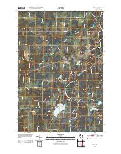 Bruce 2010 topographic map thumbnail