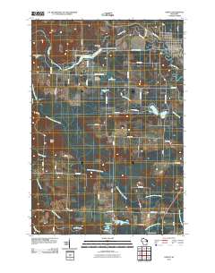 Crivitz 2010 topographic map thumbnail