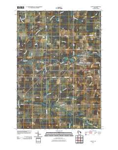Cadott 2010 topographic map thumbnail