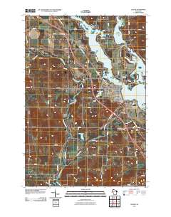 Chetek 2010 topographic map thumbnail