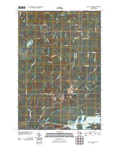 Buckety Creek 2010 topographic map thumbnail