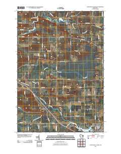 Clintonville North 2010 topographic map thumbnail