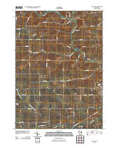 Calamine 2010 topographic map thumbnail