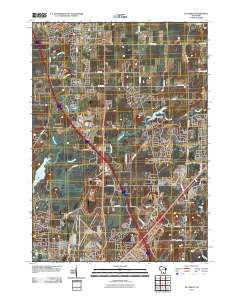 De Forest 2010 topographic map thumbnail