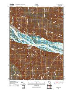 Cassville 2010 topographic map thumbnail