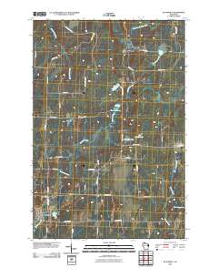 Butternut 2010 topographic map thumbnail