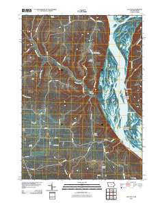 Clayton 2010 topographic map thumbnail