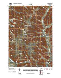 Cream 2010 topographic map thumbnail