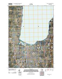 Fond du Lac 2010 topographic map thumbnail