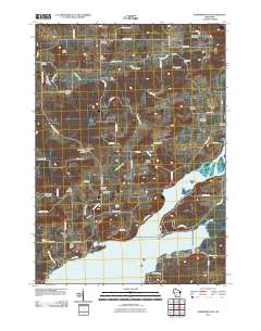Durwards Glen 2010 topographic map thumbnail