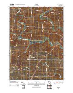 Mifflin 2010 topographic map thumbnail