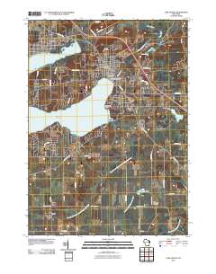 Lake Geneva 2010 topographic map thumbnail