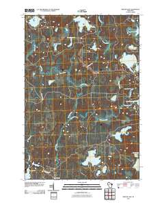 Mercer Lake 2010 topographic map thumbnail