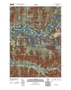 North Bend 2010 topographic map thumbnail