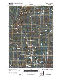 Lehman Lake 2010 topographic map thumbnail