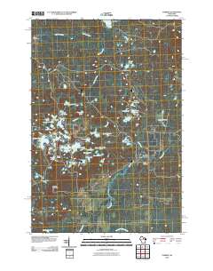 Parrish 2010 topographic map thumbnail