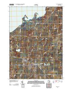 Milton 2010 topographic map thumbnail