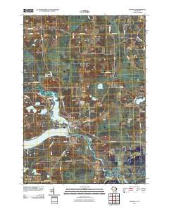 Montello 2010 topographic map thumbnail