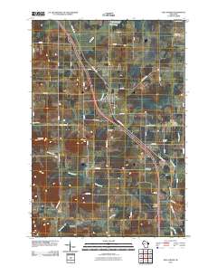 New Auburn 2010 topographic map thumbnail