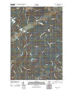 Perote Lake 2010 topographic map thumbnail