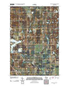 Moose Ear Lake 2010 topographic map thumbnail