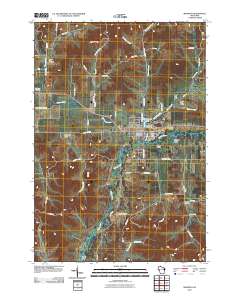 Mondovi 2010 topographic map thumbnail