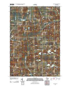 New Hope 2010 topographic map thumbnail