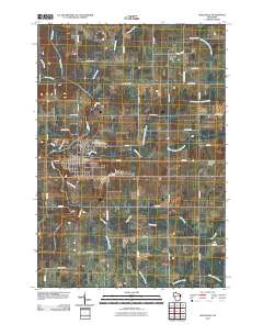 Neillsville 2010 topographic map thumbnail