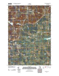 Redgranite 2010 topographic map thumbnail