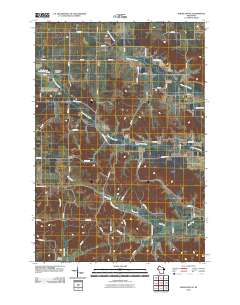 Ridgeland NE 2010 topographic map thumbnail