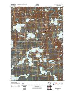 Saint Germain 2010 topographic map thumbnail