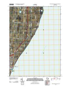 Port Washington East 2010 topographic map thumbnail